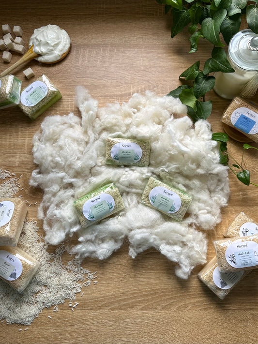 Savon à l'aloe vera et fibre de luffa